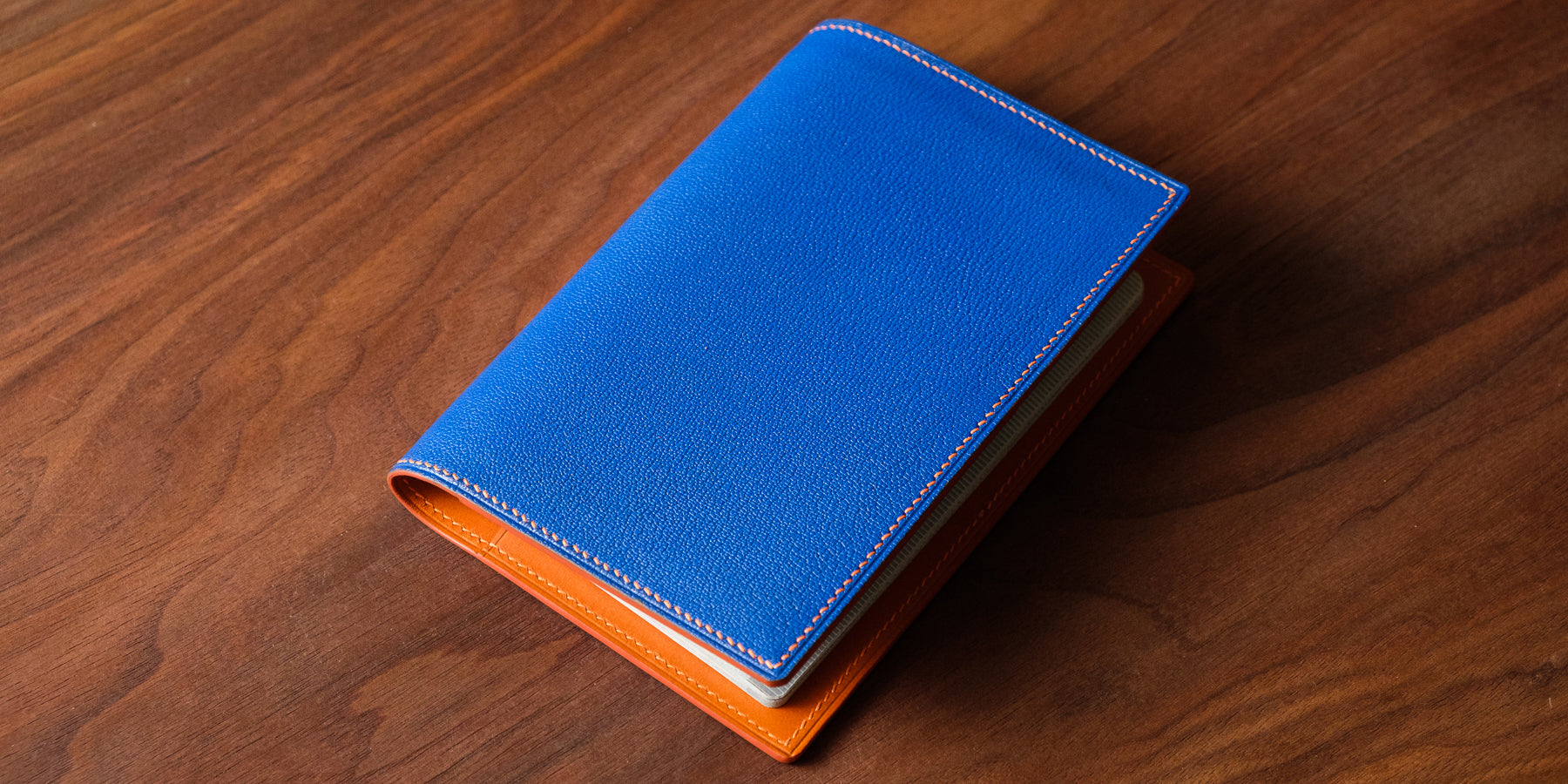 Custom Leather Passport Cover - Oak and Honey Leather Goods - made in Canada