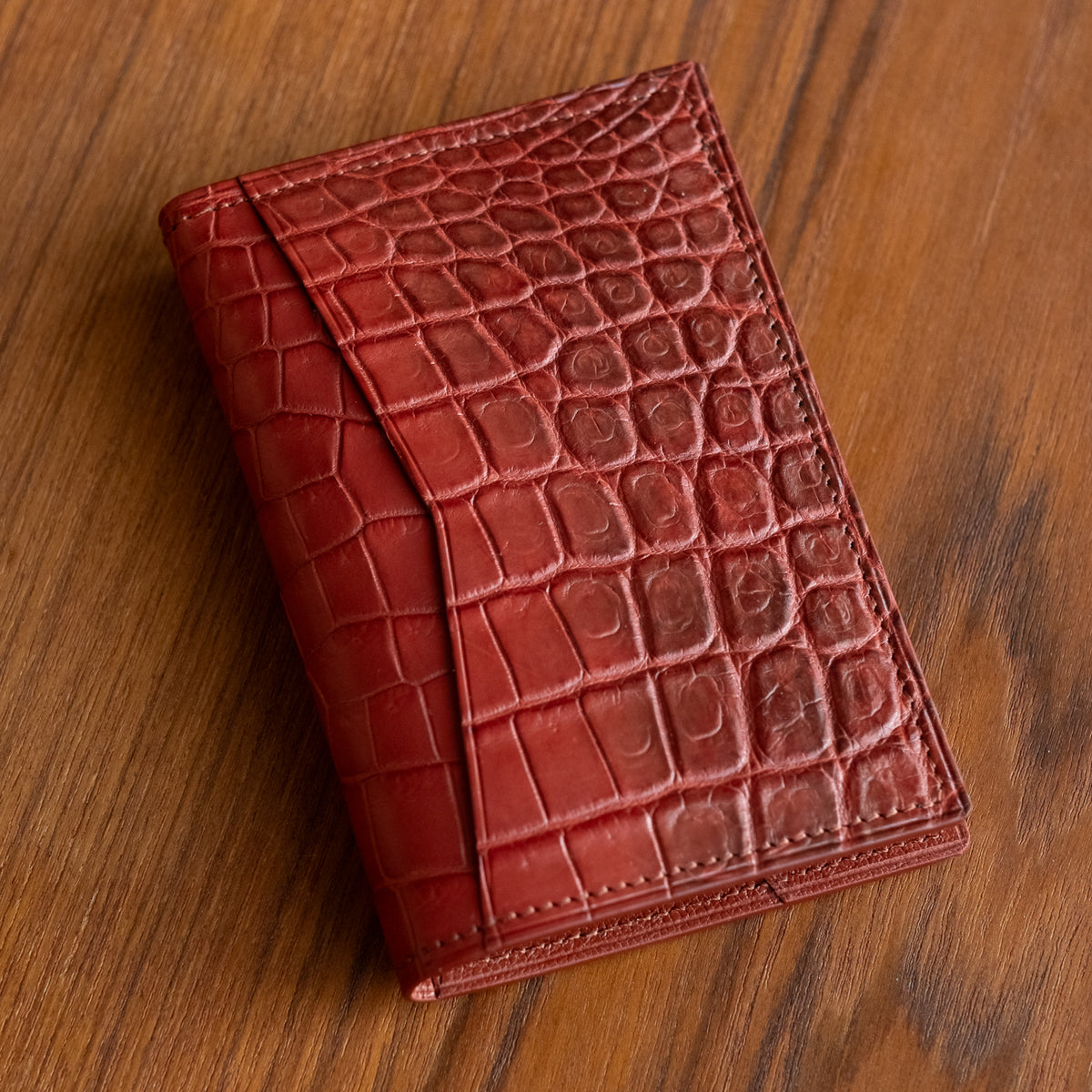 Red Himalaya Alligator Pocket Organizer