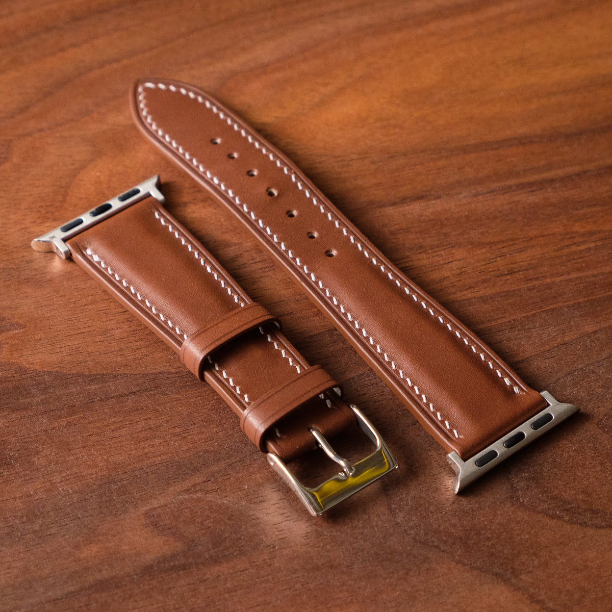 Oak and Honey Leather Goods Leather Watch Strap 