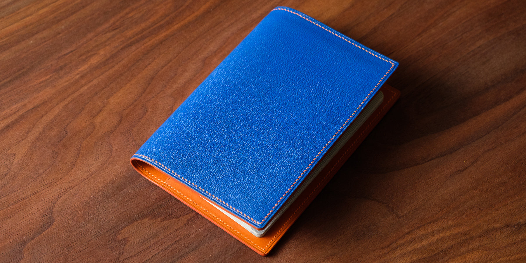 Oak and Honey Custom Leather Passport Cover - Made in Canada