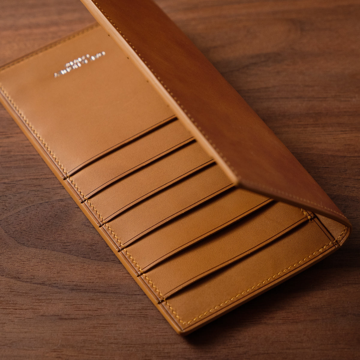 Oak and Honey Leather Goods Long Wallet
