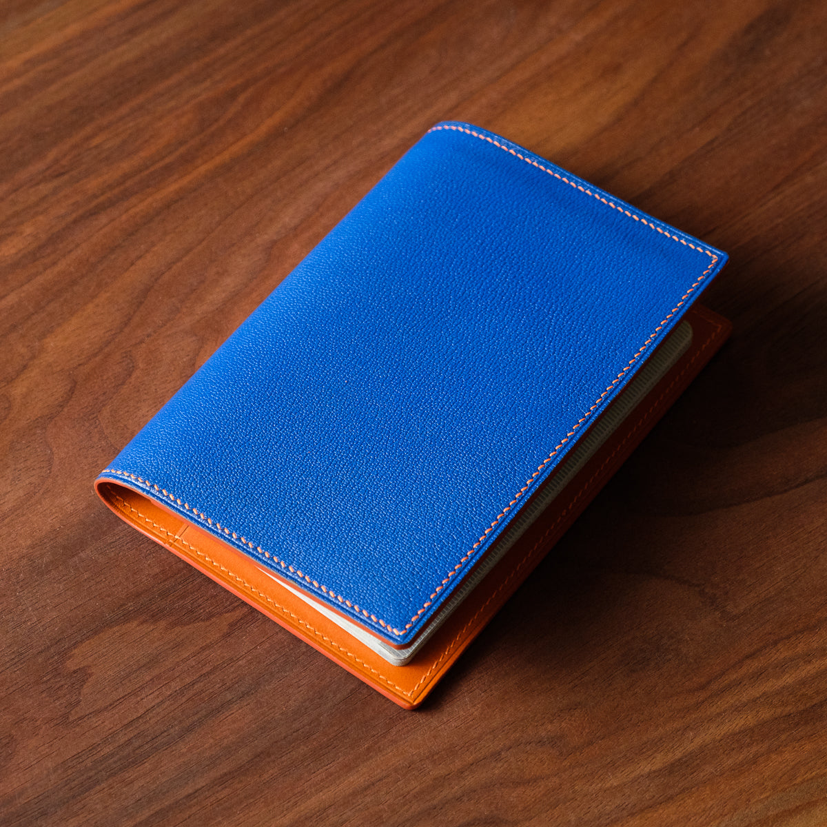 Oak and Honey Leather Goods Passport Cover Exterior