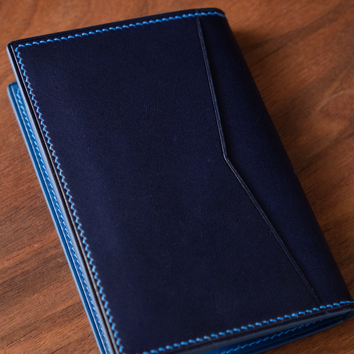 Oak and Honey Leather Goods Pocket Organizer Back Pocket